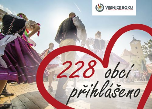 Celkem 228 obcí soutěží o titul Vesnice roku 2018