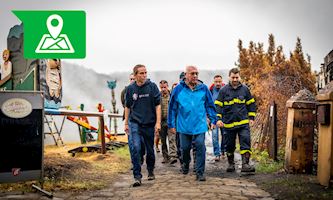 Pomáháme minimalizovat dopady ničivého požáru Českého Švýcarska na cestovní ruch