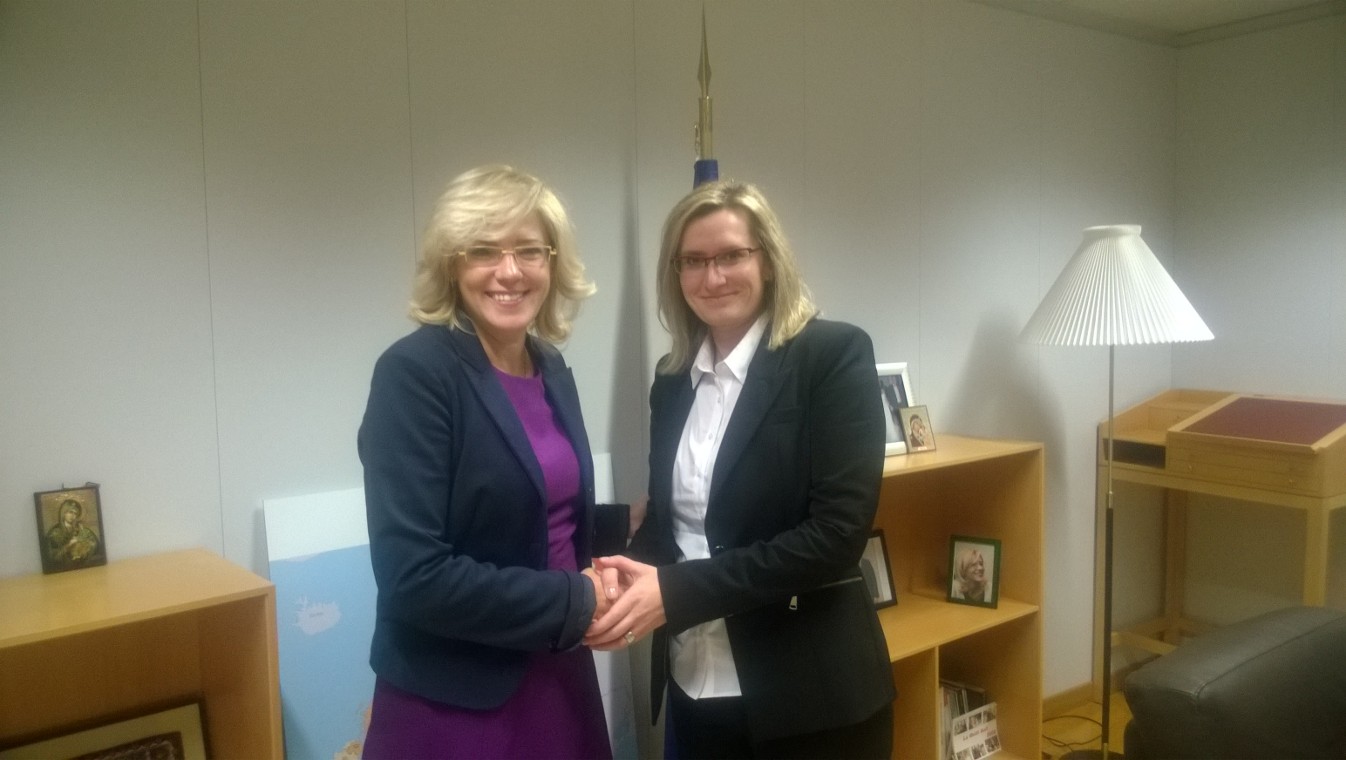 Ministryně pro místní rozvoj se v Bruselu setkala také s novou eurokomisařkou Corinou Creţu
