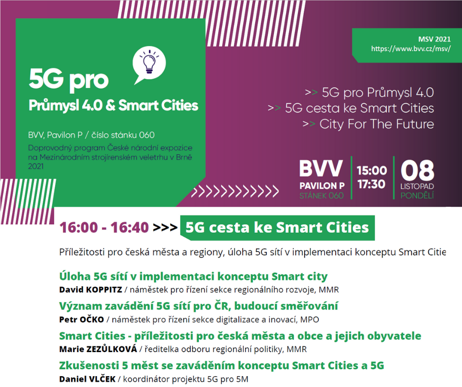 Pozvánka na seminář: 5G cesta ke Smart Cities 
